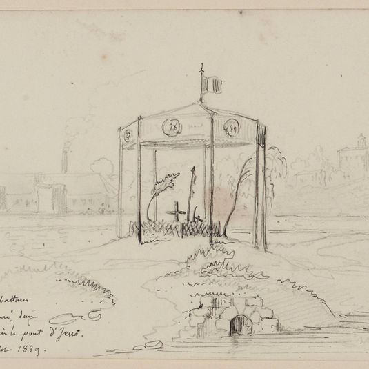 Tombeau des combattants de Juillet 1830 sur le Champ-de-Mars.