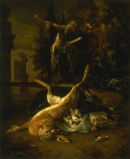 Still Life with a Hare and Birds