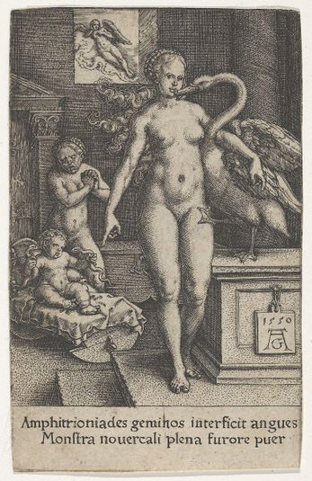 Leda with the Swan and Hercules as a Child, from The Labors of Hercules