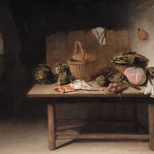 Interior with a Still Life on a Work Table