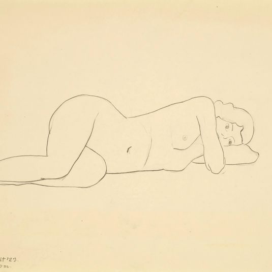 Untitled (reclined female figure)