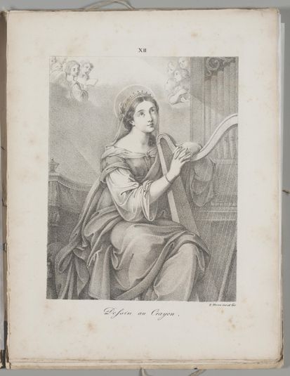 Art of the Lithograph: Saint Cecily, Plate XII