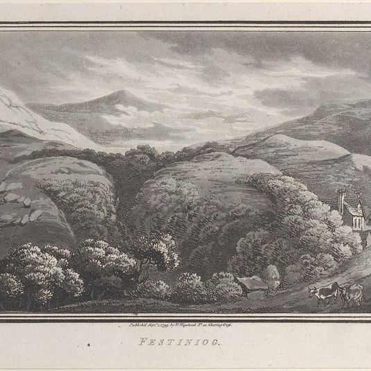 Festiniog, from "Remarks on a Tour to North and South Wales, in the year 1797"