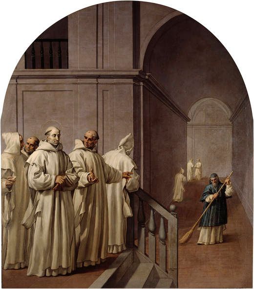 The Humility of Saint Hugo and Saint William Abbot of San Teodofredo