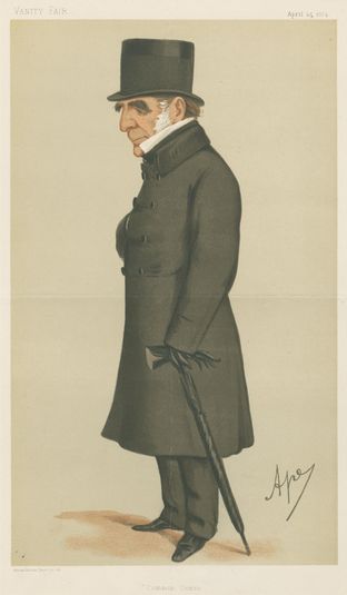 Politicians - Vanity Fair. 'Common Sense'. The Rt Hon. Joseph Warner Henley. 25 April 1874