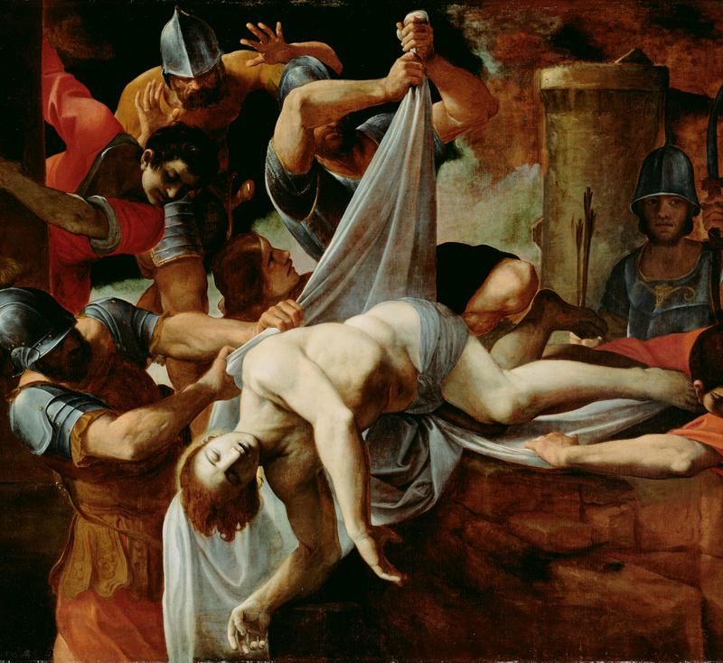 St. Sebastian Thrown into the Cloaca Maxima