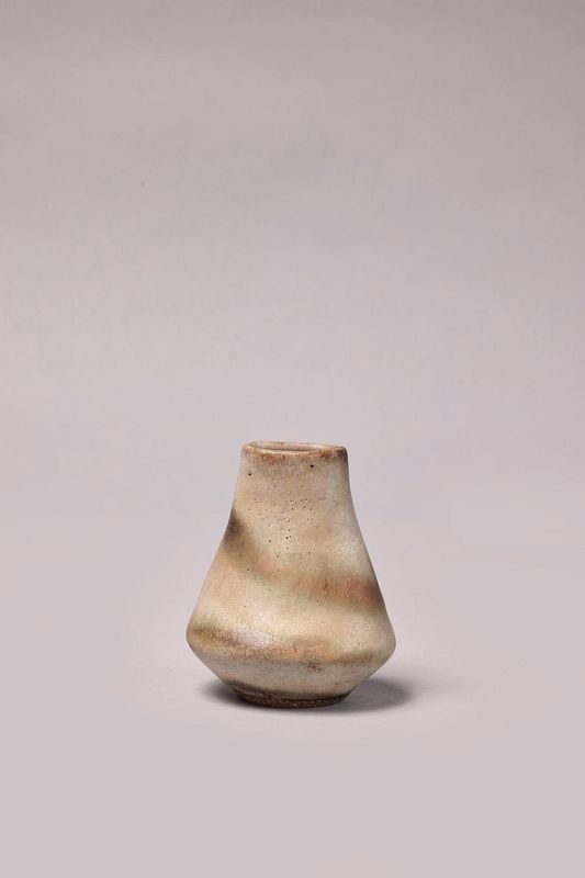 Miniature oval vase