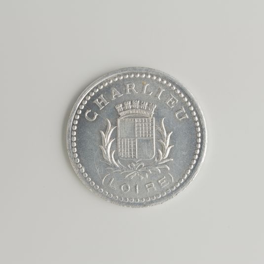 Bon pour 25 centimes, Union Commerciale et Industrielle de Charlieu (Loire), 1920