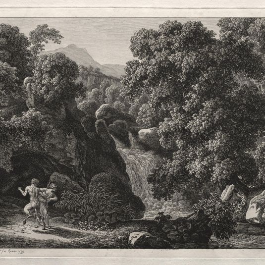 Heroic Landscape: The Satyr and the Nymph