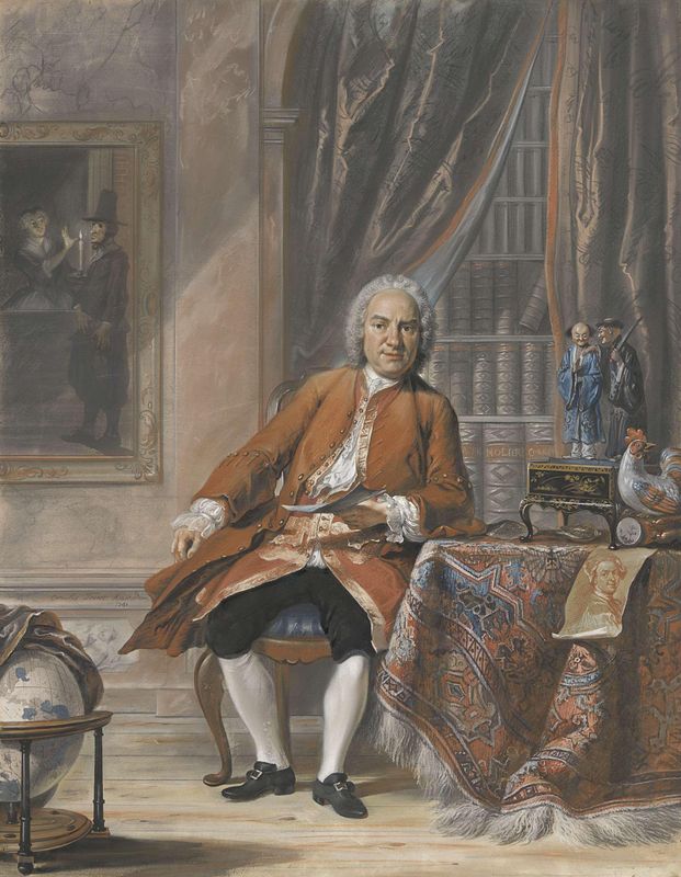 Portrait of Joan Jacob Mauricius, Governor-General of Suriname