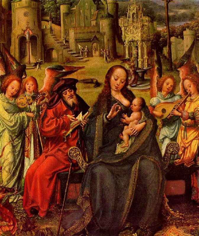 Holy Family with St. Catherine and St. Barbara
