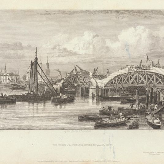 The Works of the New London Bridge