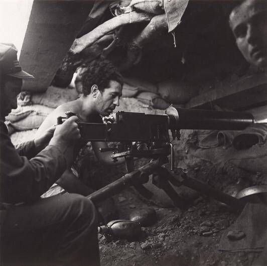 Untitled (Militiamen in a Trench, Spanish Civil War)