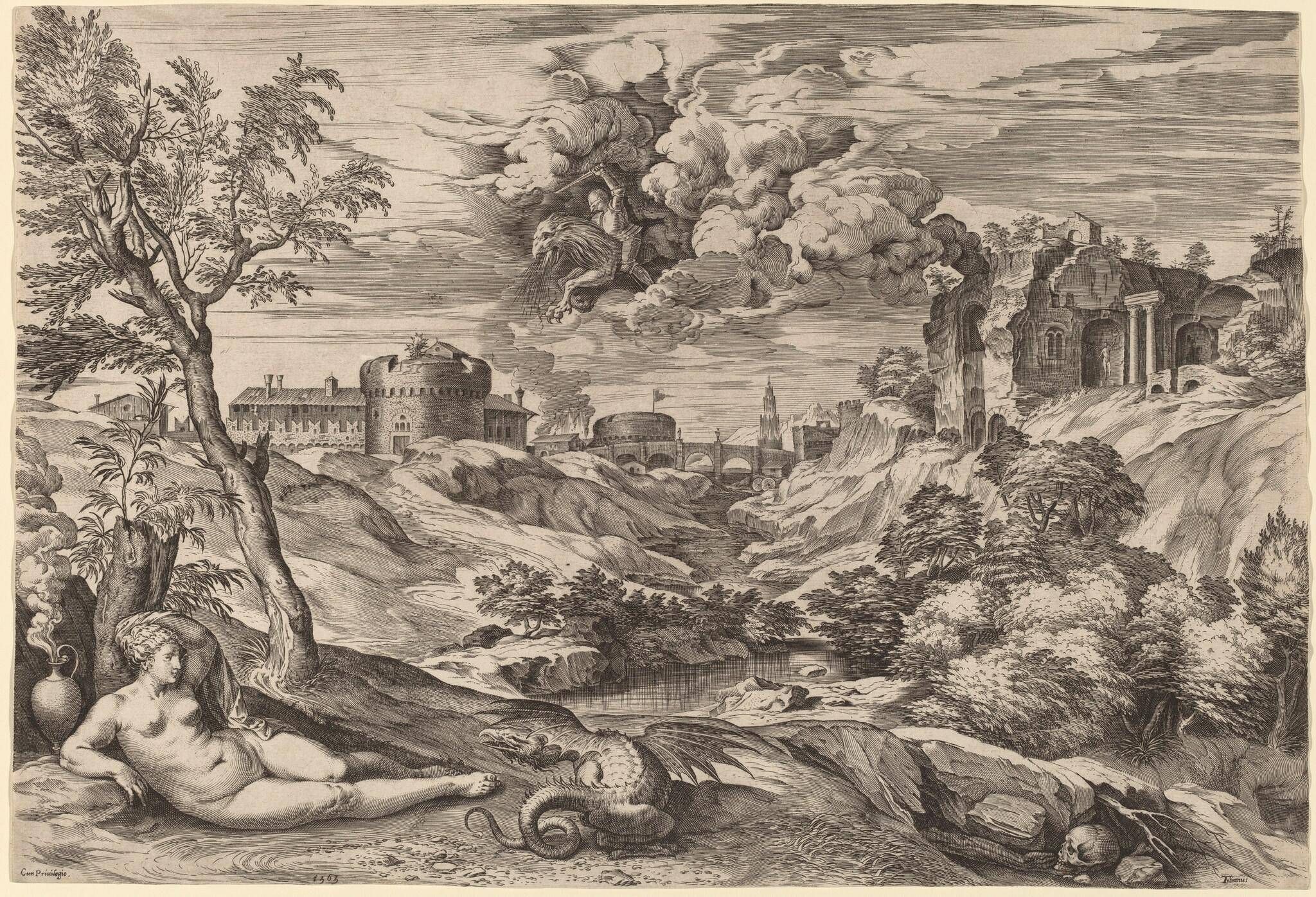 Landscape with Roger Liberating Angelica
