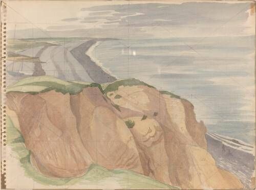 Cliff End, Weybourne [verso]