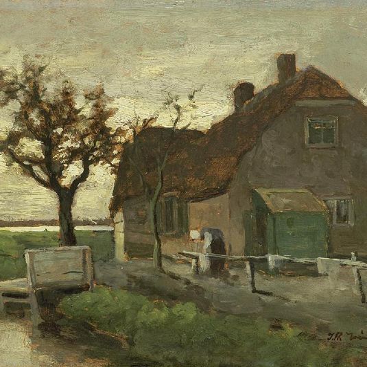 Farmhouse on a canal