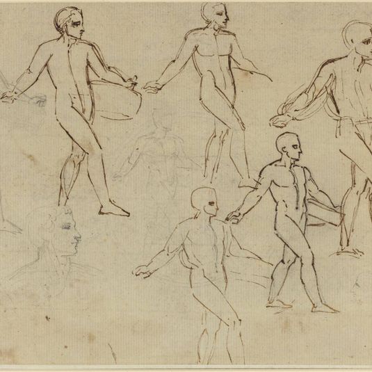 Studies of a Sower (Illustration for Thomson's Seasons)