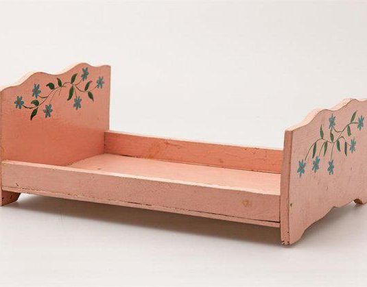 Wooden Bed For Doll