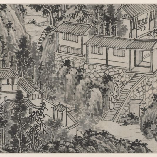 The Pine Retreat, from Twelve Views of Tiger Hill, Suzhou