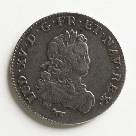 Tiers d'écu de France ou louis d'argent de Louis XV, 1720