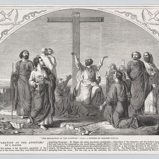 The Mission of the Apostles, from "Illustrated London News"