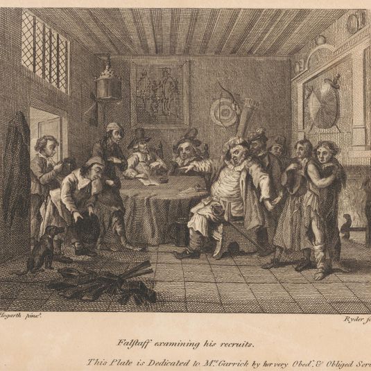 Falstaff Examining His Recruits