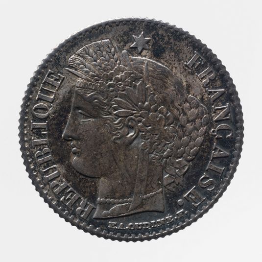 Pièce de 20 centimes de franc de la Deuxième République, 1849