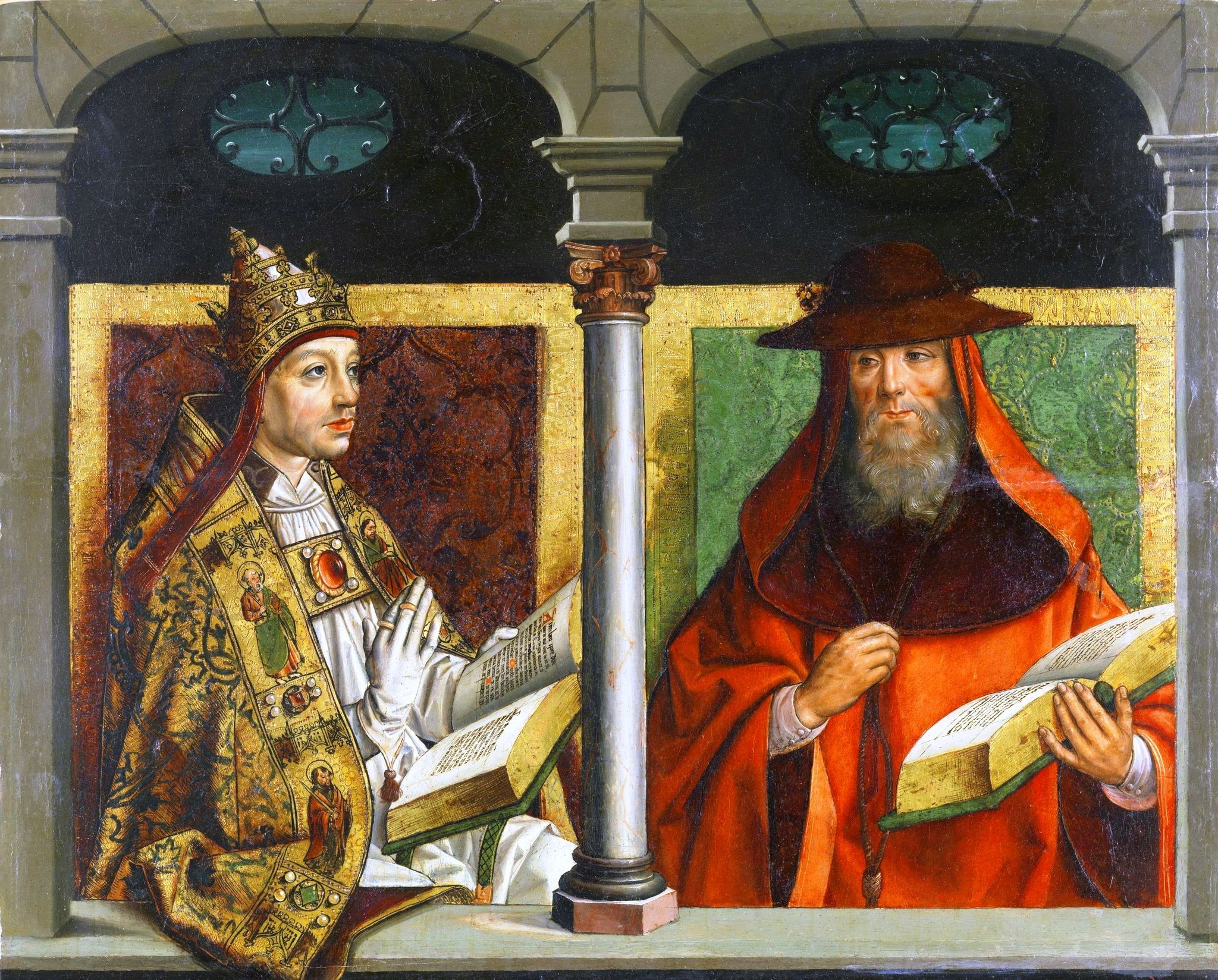 Saint Gregory the Great and Saint Jerome