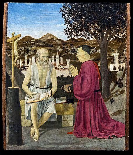 San Girolamo e il donatore Girolamo Amadi