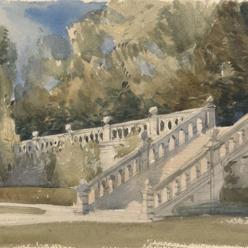 Garden Stair, Haddon Hall