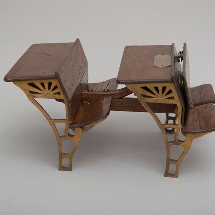 James Smith's 1871 School Desks and Seats Patent Model