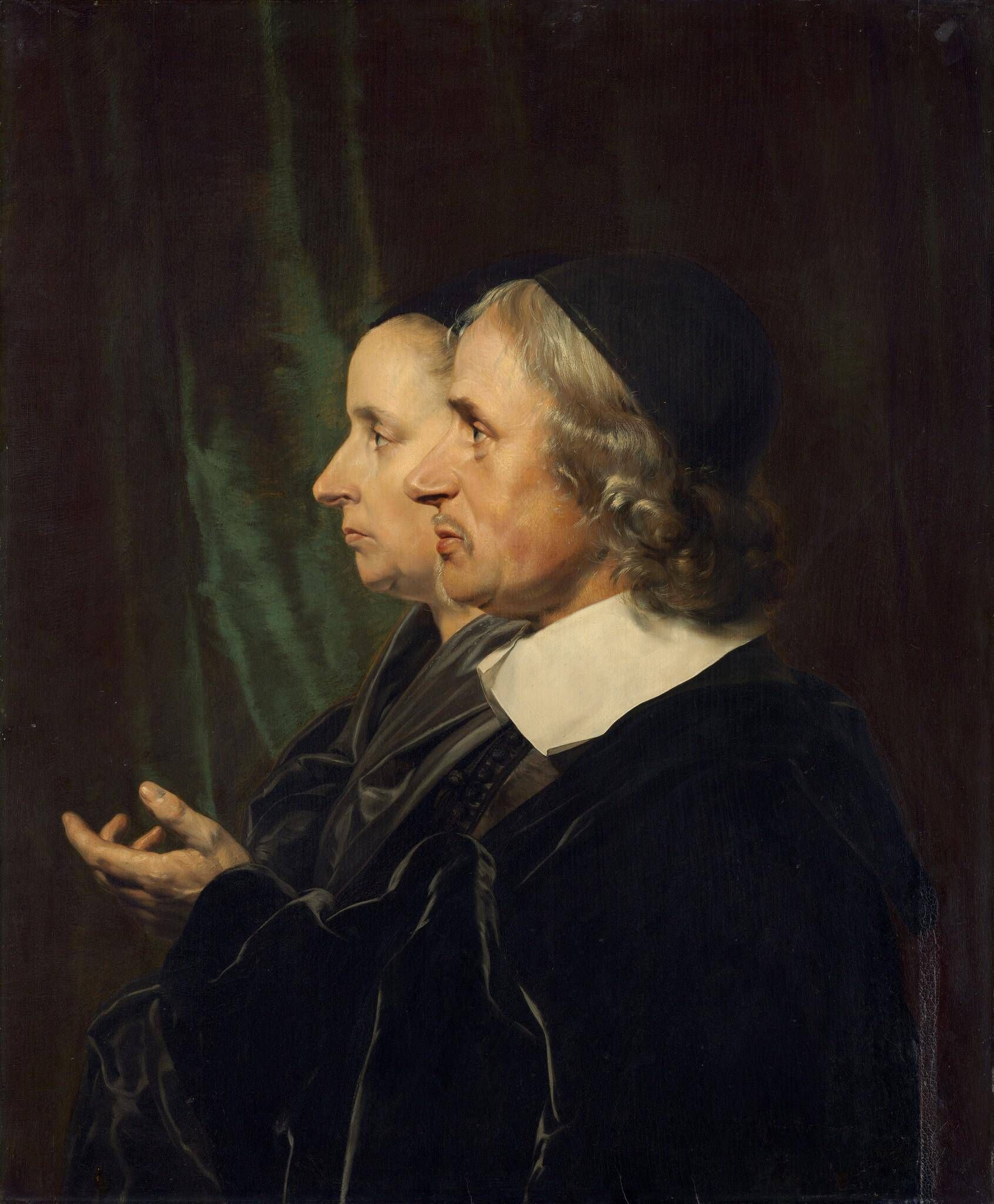 Portrait of the Artist's Parents, Salomon de Bray and Anna Westerbaen
