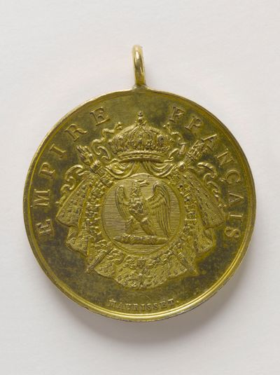Médaille de fonction  d'un tribunal de première instance, 1804-1814