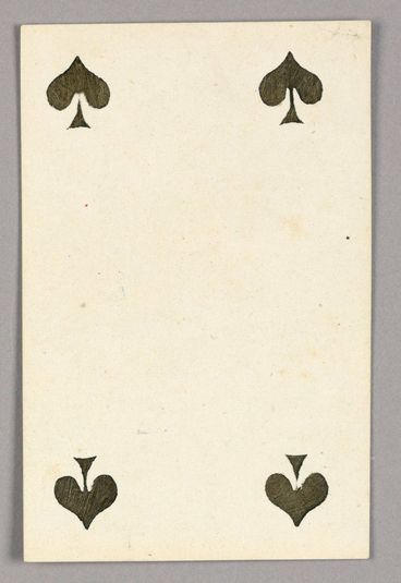 Four of Spades from Set of "Jeu Imperial–Second Empire–Napoleon III" Playing Cards