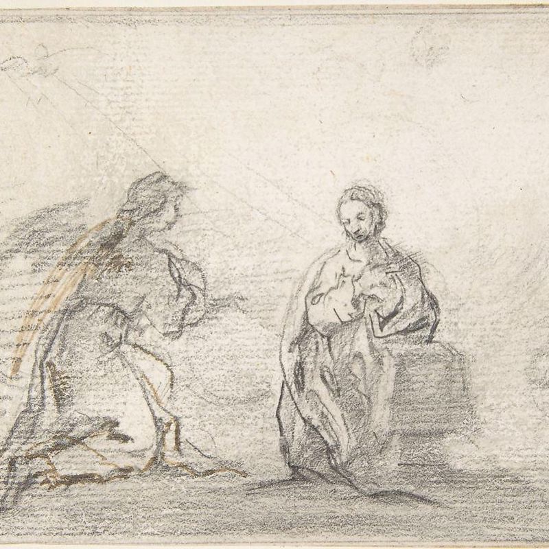 The Annunciation (Angel Approaching from Left)