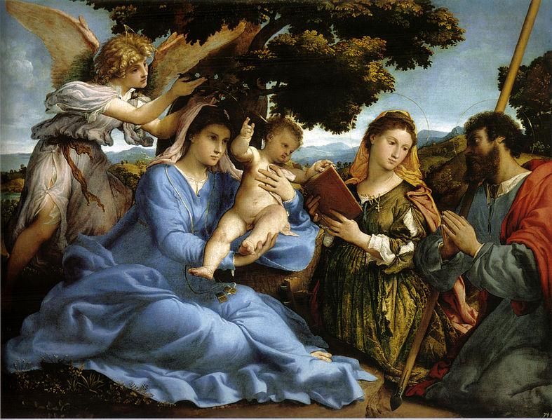 Madonna and Child with Saint Catherine and Saint James