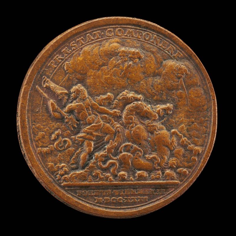Neptune Contending with Four Winds [reverse]