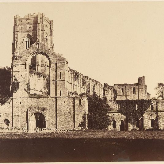 Fountains Abbey. General Western Front