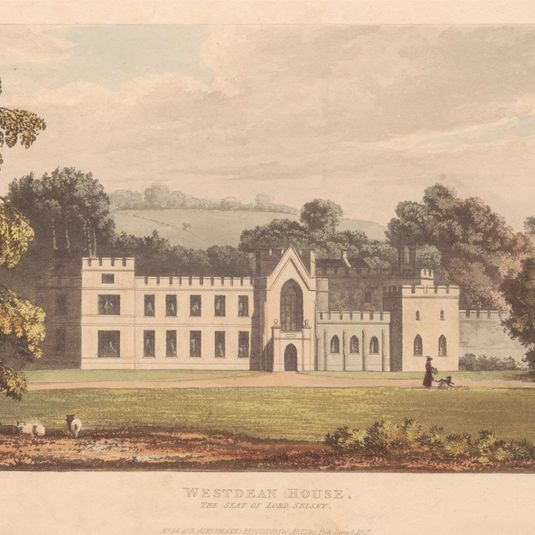 Westdean House, the Seat of Lord Selsey