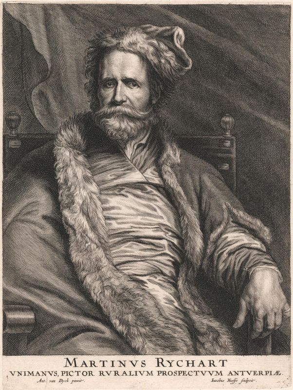 Martinus Rychart, Unimanus, Pictor Ruralium Prospectuum Antuerpiæ