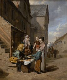 Walter Geikie, The Fruit Seller, 1824