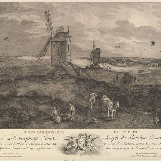Second View of the Surroundings of Bruges (IIe. Vue des environs de Bruges)