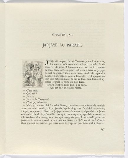 Frédéric Mistral: Mémoires et Recits by Frédéric Mistral: man playing drum (page 157)