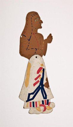Woman From Souli Shadow-Theatre Figure