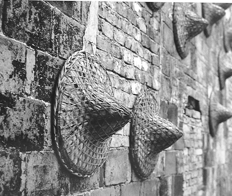 Hats on a Wall, Yaoli, China