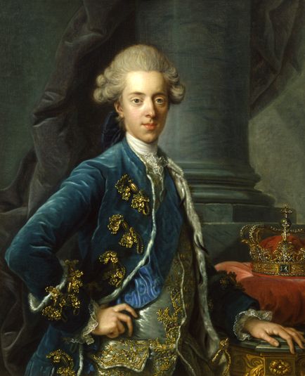 King Christian VII, 1749-1808, crowned 1766