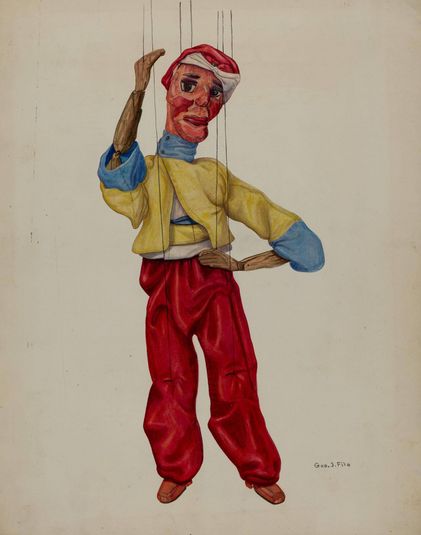 "Sinbad" Marionette