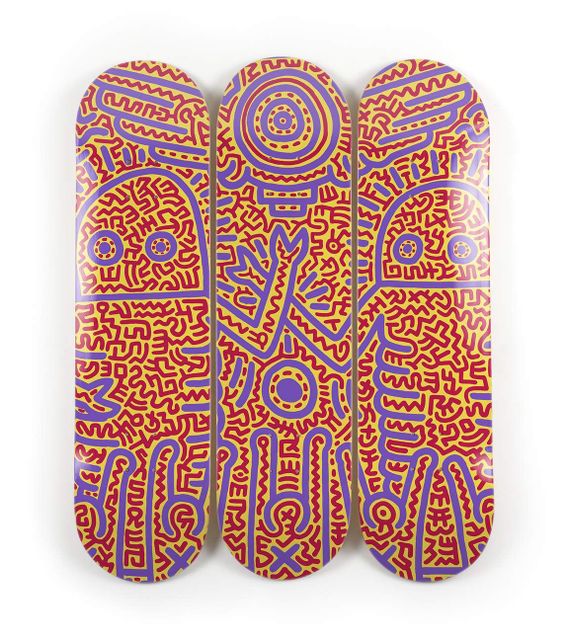 Untitled 1984, Keith Haring THE SKATEROOM