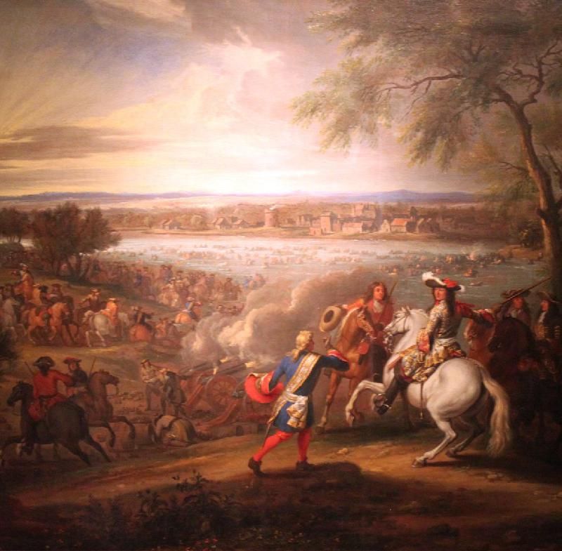 Louis Xiv, King of France, Crosses the Rhine at Lobith on 12 June 1672