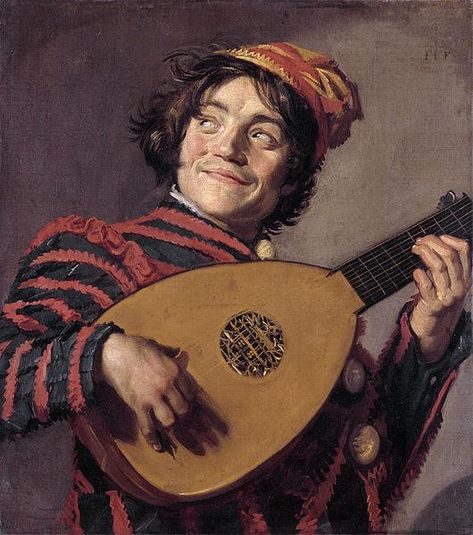Jester with a Lute
